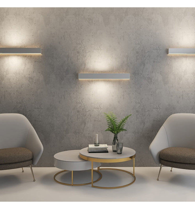 Aplique Lineal LED - NEW WASHINGTON GRIS