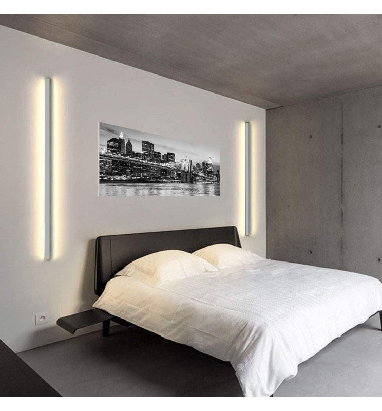 Aplique Lineal LED - NEW WASHINGTON GRIS