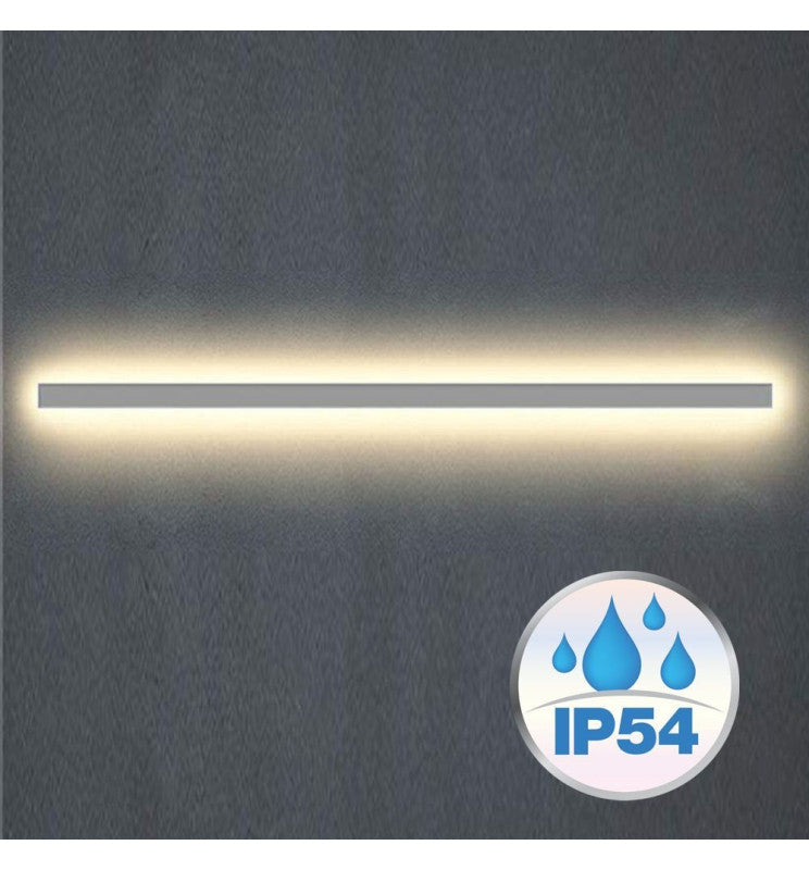 Aplique Lineal LED - NEW WASHINGTON GRIS