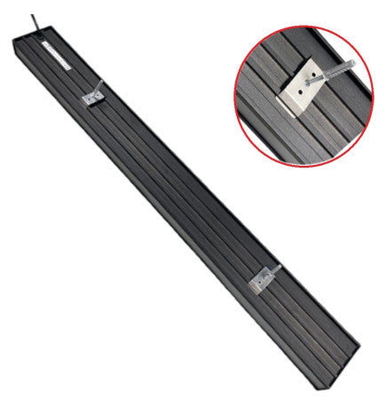 Aplique Lineal LED - NEW WASHINGTON GRIS
