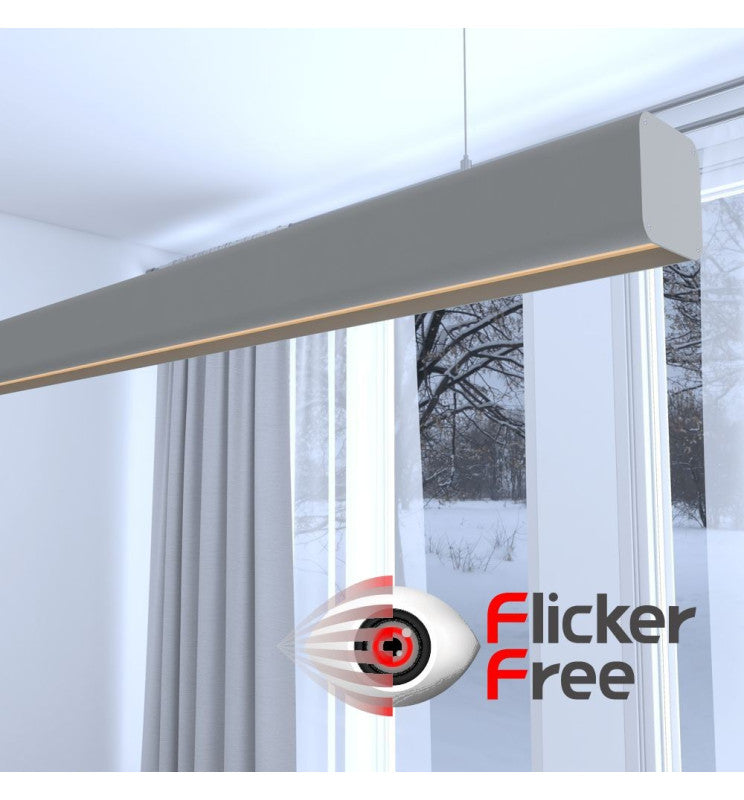 Lámpara Lineal Colgante LED - ANTONIO GRIS