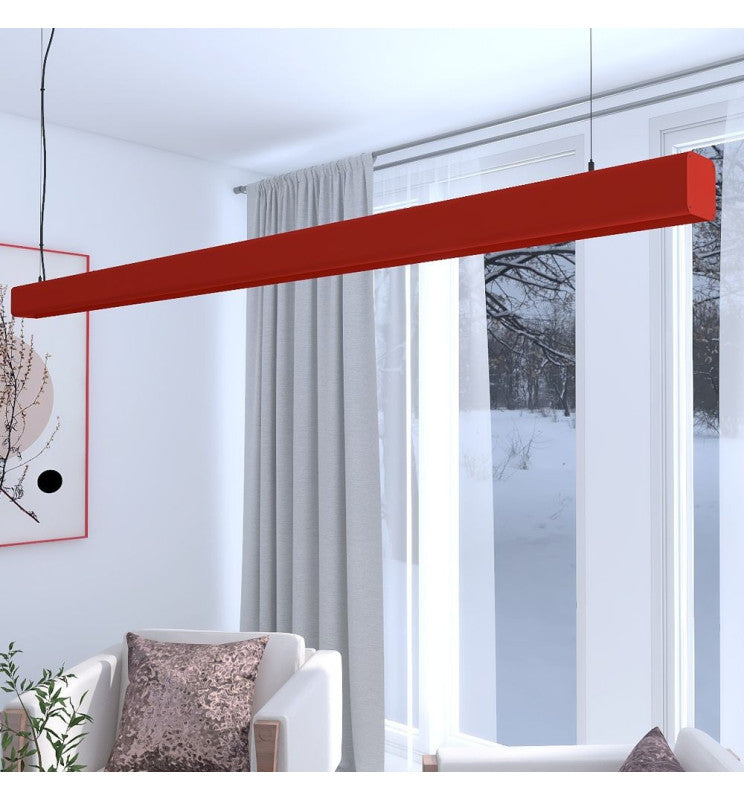 Lámpara Lineal Colgante LED - ANTONIO ROJO