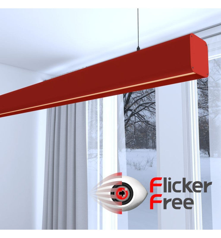Lámpara Lineal Colgante LED - ANTONIO ROJO