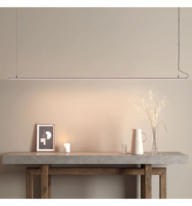 Linjär LED pendellampa - 40W - KIRUNA - Silver