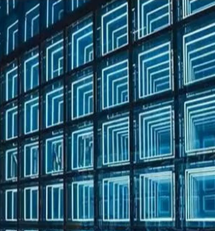 Vägg NeonWall Effekt - 3D InfinityLED DEEP - RGB - 1 m2