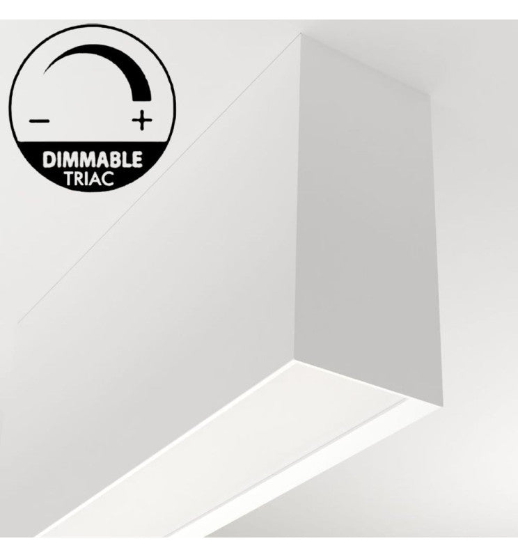 LED linjär vägglampa - OULU VIT