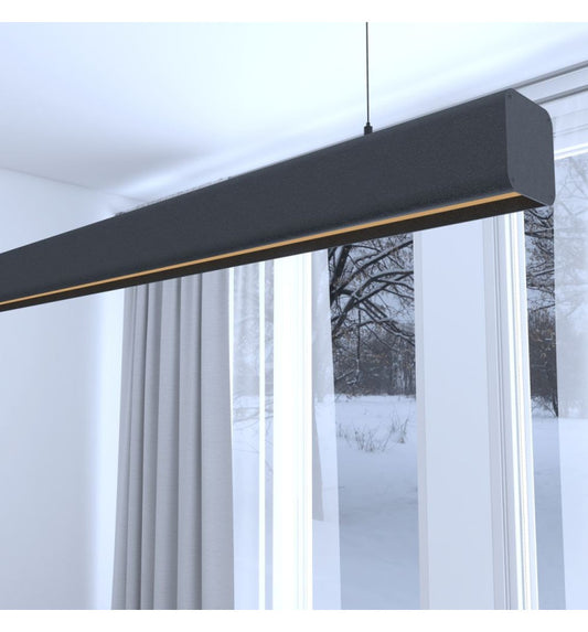 Lámpara Lineal Colgante LED -  ANTONIO NEGRO