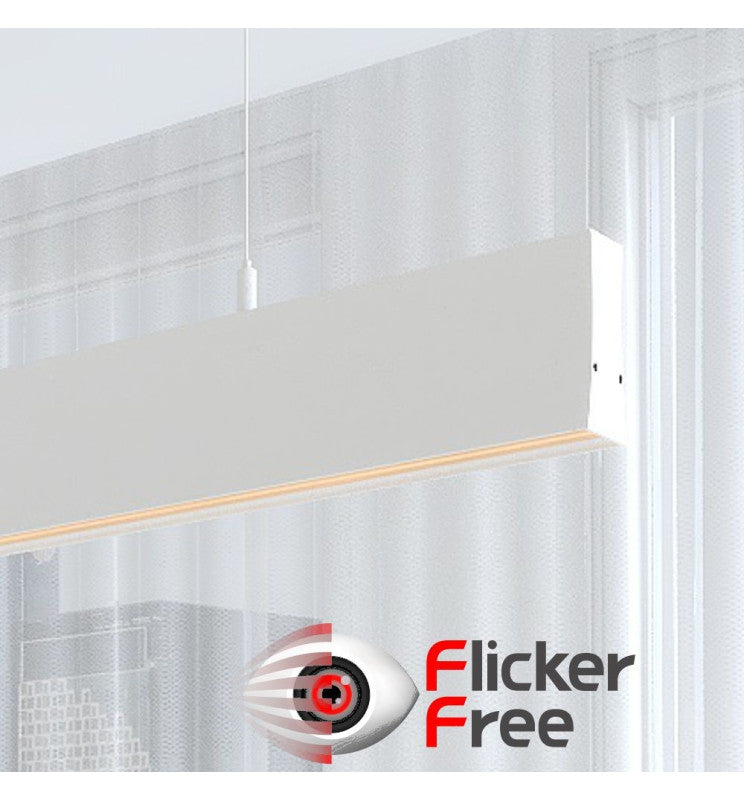 Lámpara Lineal Colgante LED - LOLA Blanco