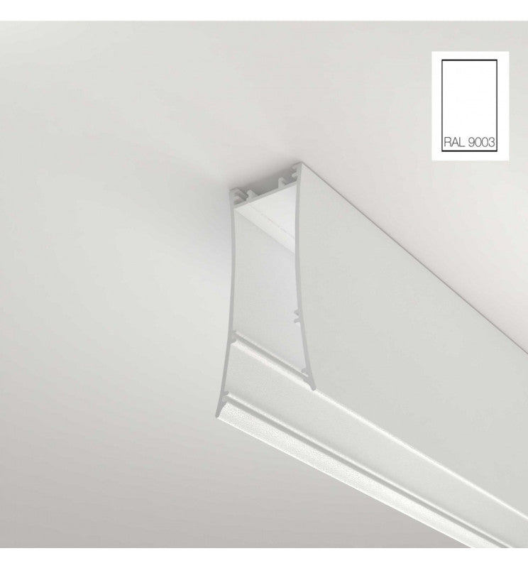 Lámpara Lineal Colgante LED - LOLA Blanco