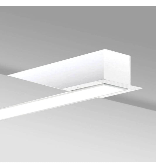 Linjär LED-armatur - Infälld - MOSCU MINI VIT