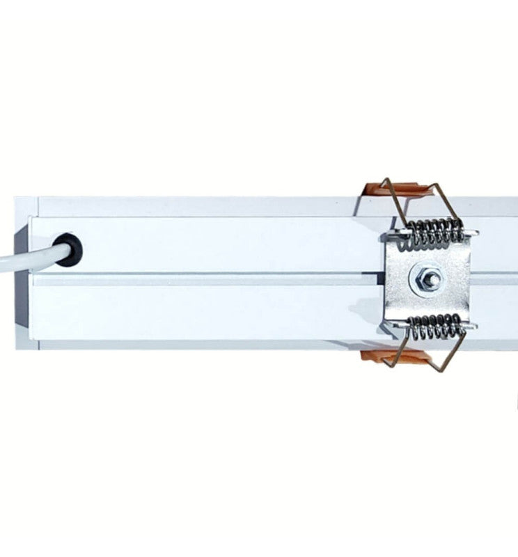 Linjär LED-armatur - Infälld - MOSCU MINI VIT