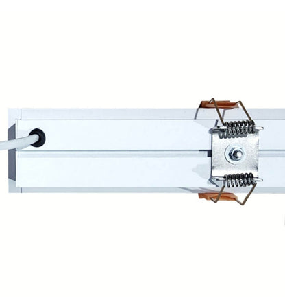 Linjär LED-armatur - Infälld - MOSCU MINI VIT