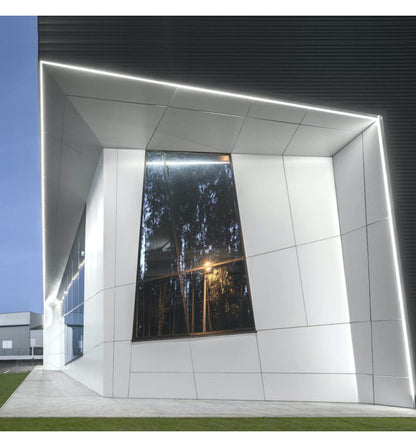 Linjär LED-armatur - Infälld - MOSCU MINI SILVER