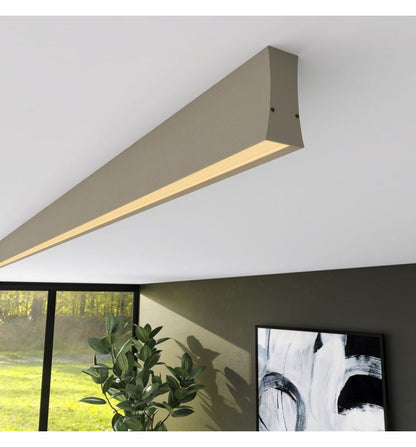 LED Linjär Taklampa - LOLA GRÅ