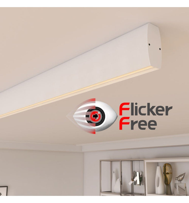 LED linjär lampa - RICARDO Vit