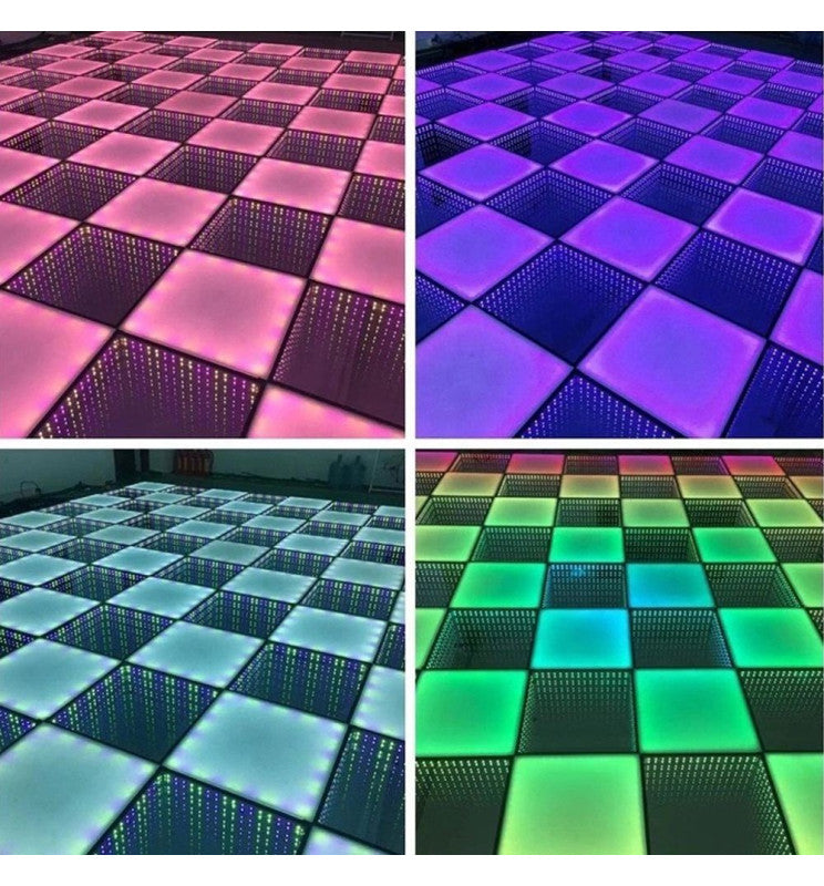 Kommersiellt Golv 3D-effekt InfinityLED DEEP - RGB - 1 m2