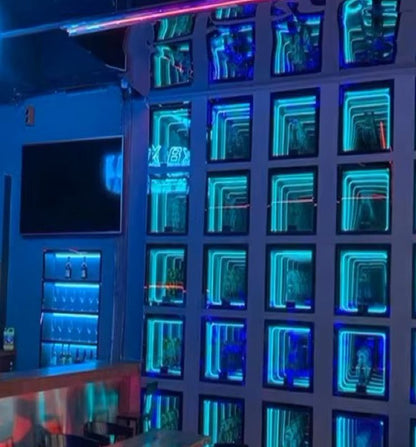 Vägg NeonWall Effekt - 3D InfinityLED DEEP - RGB - 1 m2